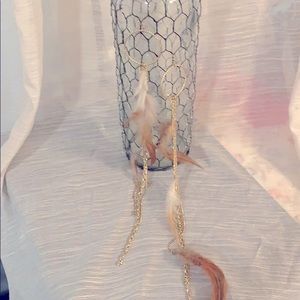 Handmade Feather Earrings